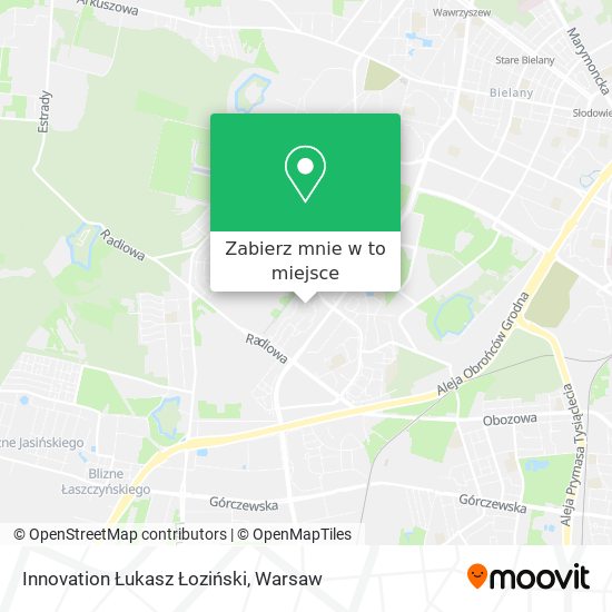 Mapa Innovation Łukasz Łoziński