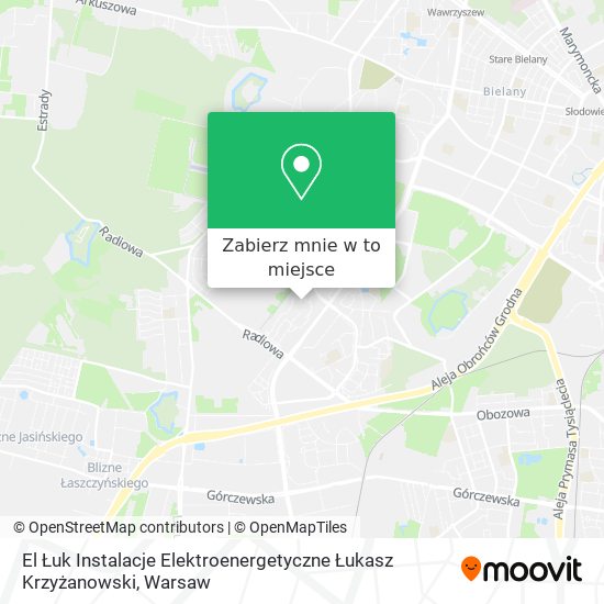 Mapa El Łuk Instalacje Elektroenergetyczne Łukasz Krzyżanowski