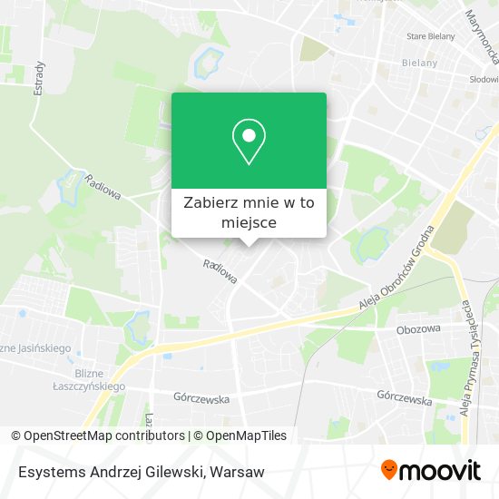 Mapa Esystems Andrzej Gilewski