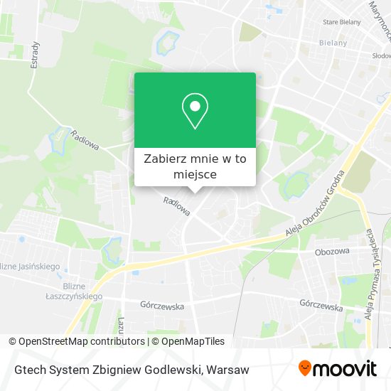 Mapa Gtech System Zbigniew Godlewski