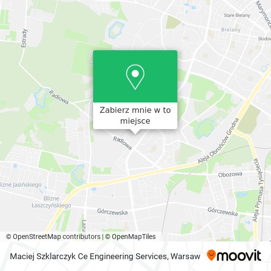 Mapa Maciej Szklarczyk Ce Engineering Services