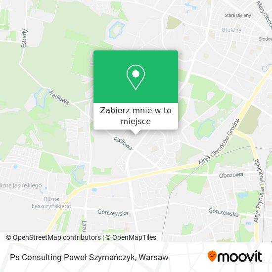 Mapa Ps Consulting Paweł Szymańczyk