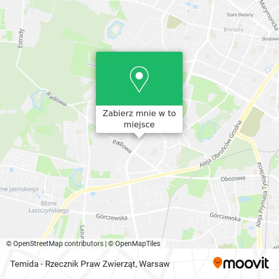 Mapa Temida - Rzecznik Praw Zwierząt