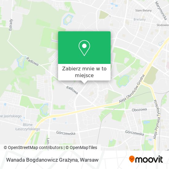 Mapa Wanada Bogdanowicz Grażyna