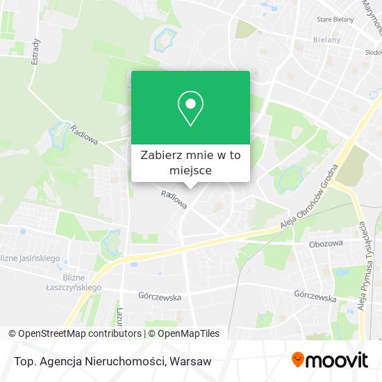 Mapa Top. Agencja Nieruchomości