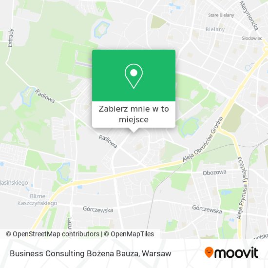 Mapa Business Consulting Bożena Bauza