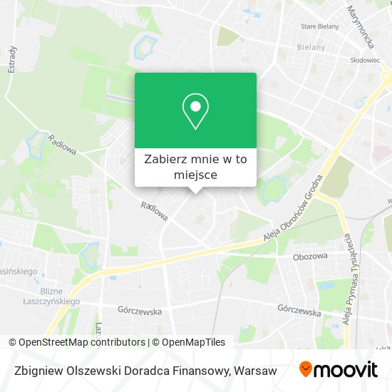 Mapa Zbigniew Olszewski Doradca Finansowy