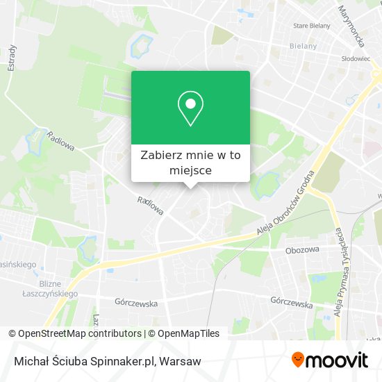 Mapa Michał Ściuba Spinnaker.pl