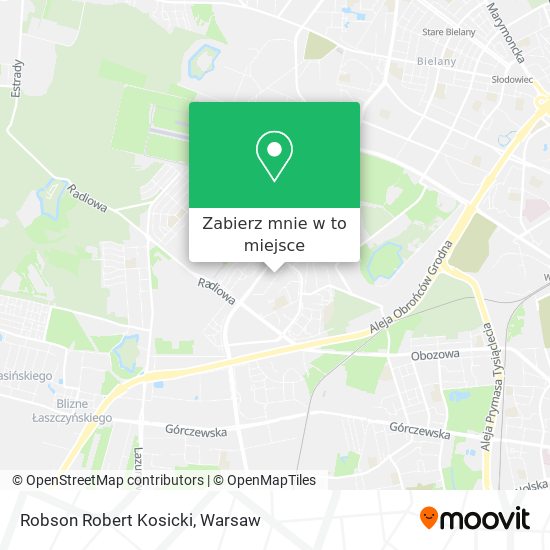 Mapa Robson Robert Kosicki