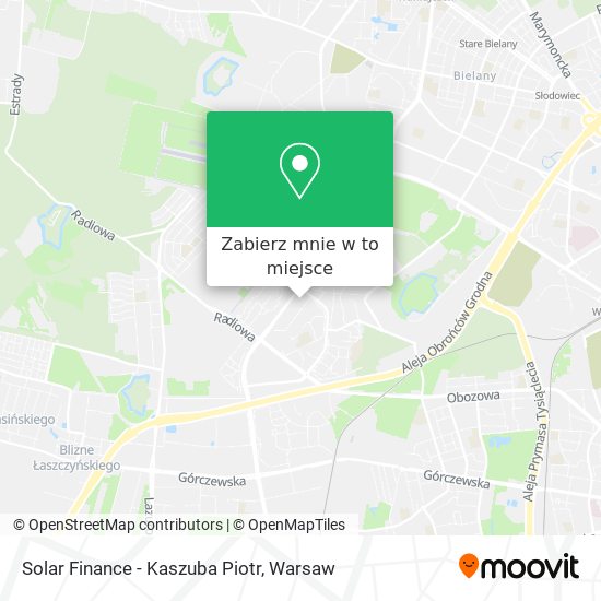 Mapa Solar Finance - Kaszuba Piotr