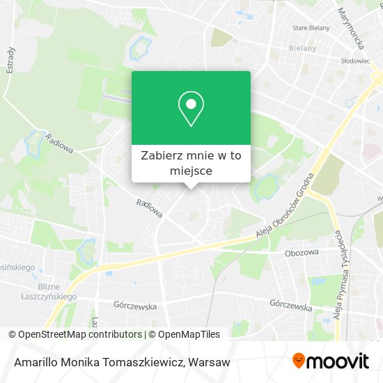 Mapa Amarillo Monika Tomaszkiewicz