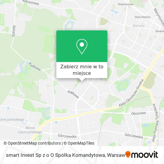 Mapa smart Invest Sp z o O Spółka Komandytowa