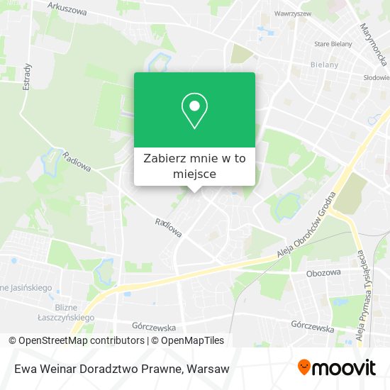 Mapa Ewa Weinar Doradztwo Prawne