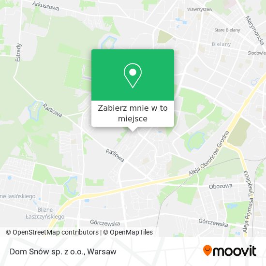 Mapa Dom Snów sp. z o.o.