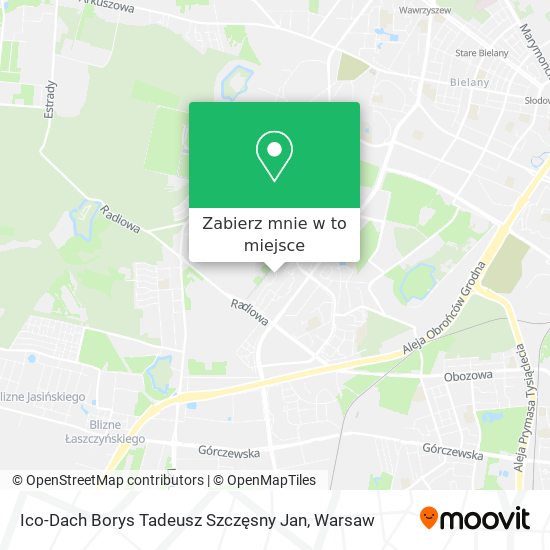 Mapa Ico-Dach Borys Tadeusz Szczęsny Jan