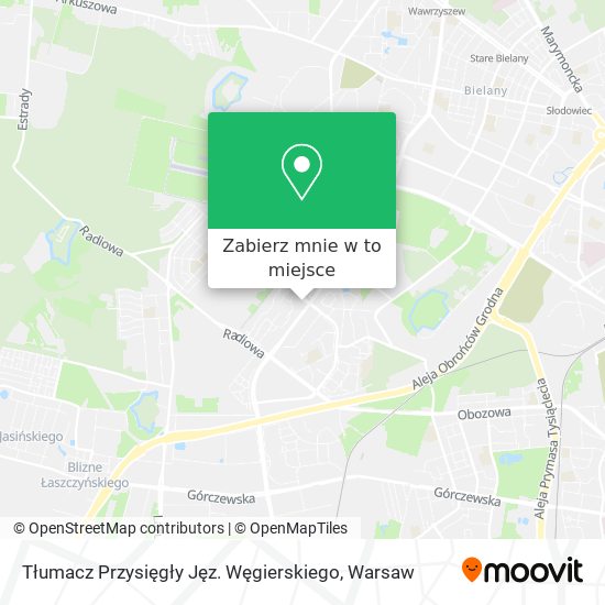 Mapa Tłumacz Przysięgły Jęz. Węgierskiego