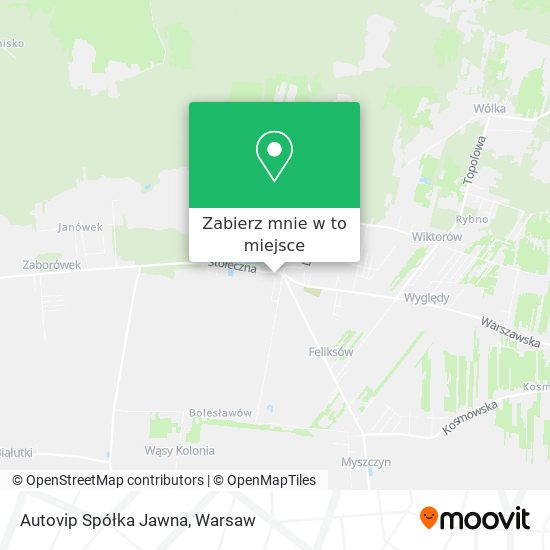 Mapa Autovip Spółka Jawna