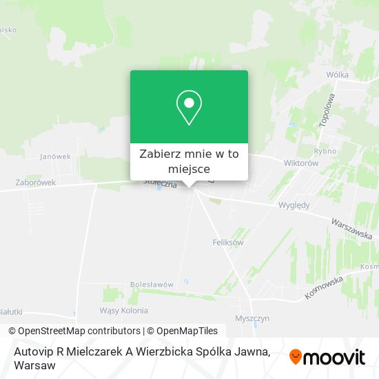 Mapa Autovip R Mielczarek A Wierzbicka Spólka Jawna