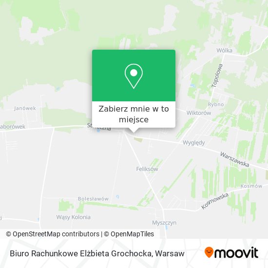 Mapa Biuro Rachunkowe Elżbieta Grochocka