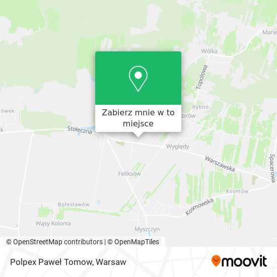 Mapa Polpex Paweł Tomow