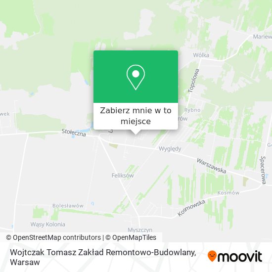 Mapa Wojtczak Tomasz Zakład Remontowo-Budowlany