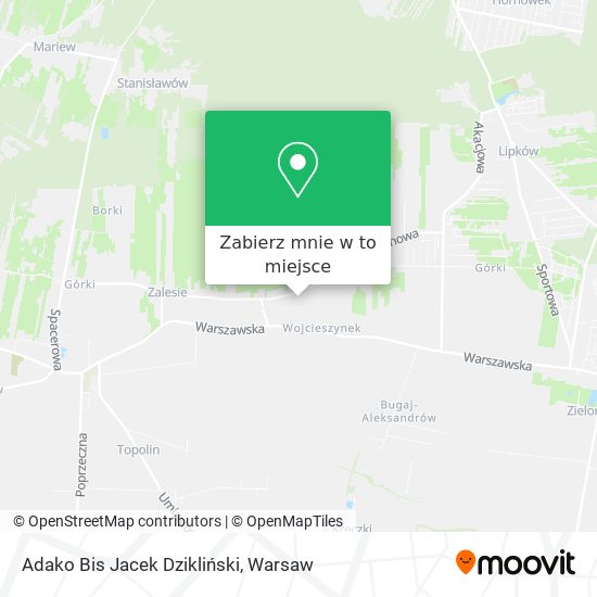 Mapa Adako Bis Jacek Dzikliński