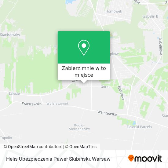 Mapa Helis Ubezpieczenia Paweł Skibiński