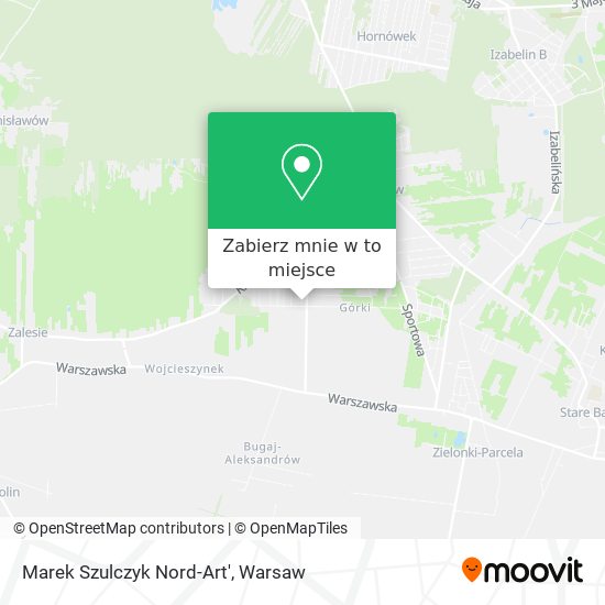 Mapa Marek Szulczyk Nord-Art'