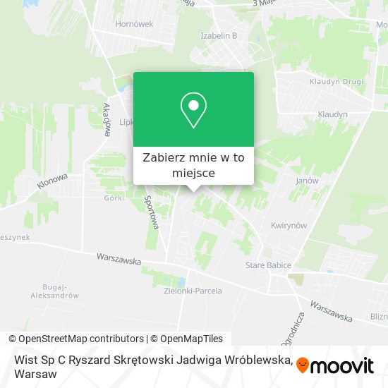 Mapa Wist Sp C Ryszard Skrętowski Jadwiga Wróblewska