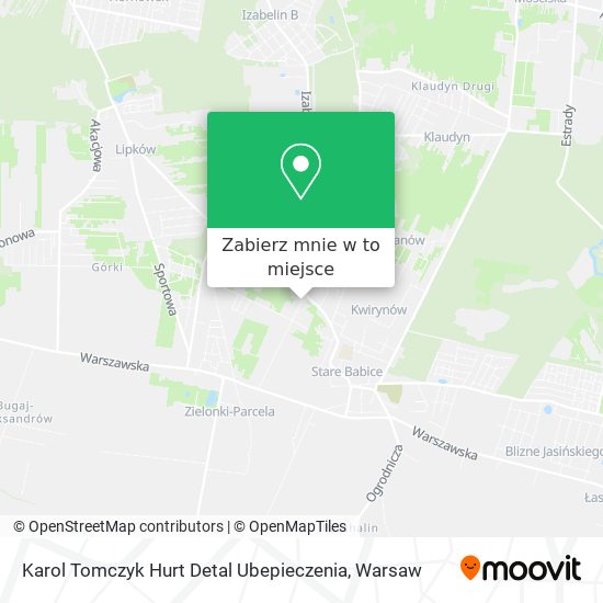 Mapa Karol Tomczyk Hurt Detal Ubepieczenia