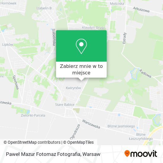 Mapa Paweł Mazur Fotomaz Fotografia