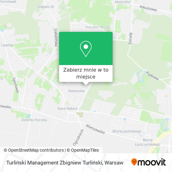 Mapa Turliński Management Zbigniew Turliński