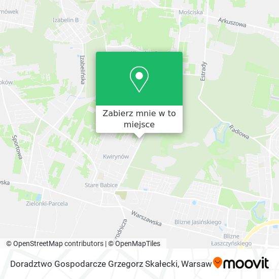 Mapa Doradztwo Gospodarcze Grzegorz Skałecki