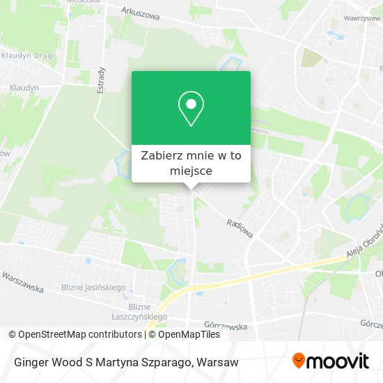 Mapa Ginger Wood S Martyna Szparago