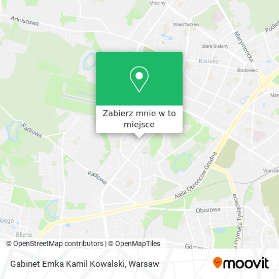 Mapa Gabinet Emka Kamil Kowalski