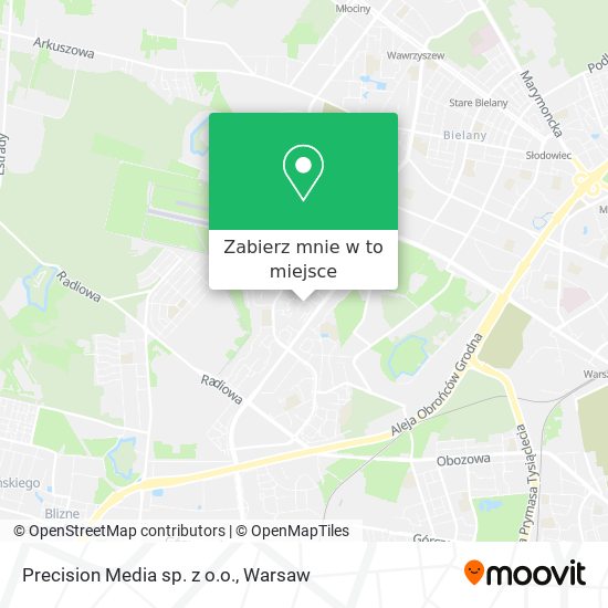 Mapa Precision Media sp. z o.o.