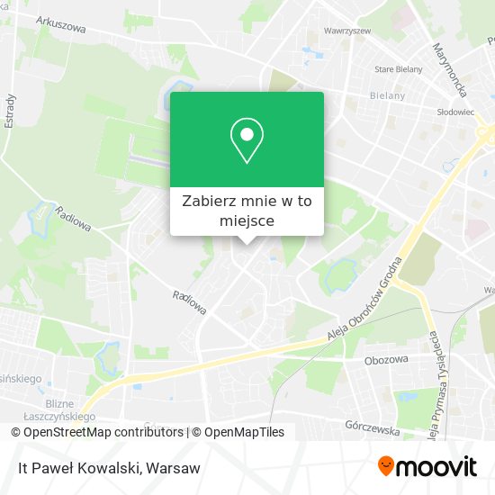 Mapa It Paweł Kowalski