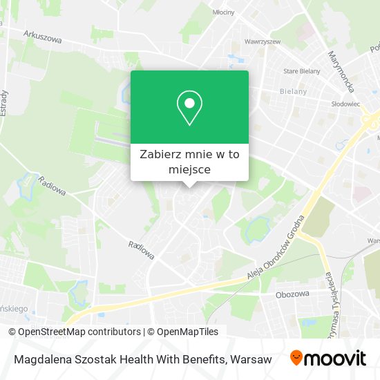 Mapa Magdalena Szostak Health With Benefits