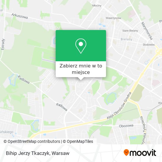 Mapa Bihip Jerzy Tkaczyk