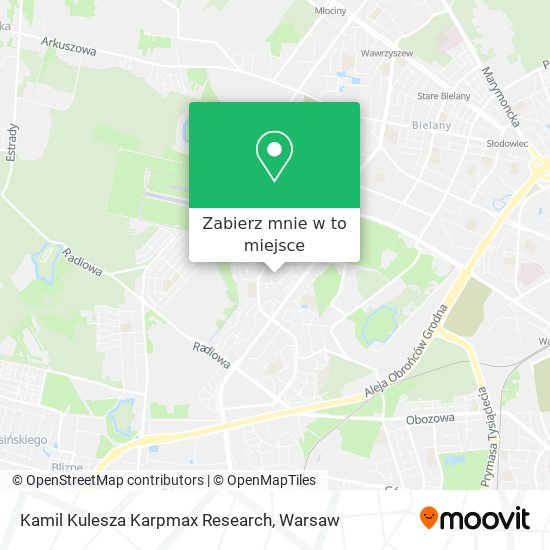 Mapa Kamil Kulesza Karpmax Research