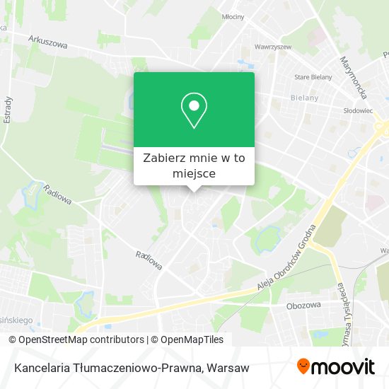 Mapa Kancelaria Tłumaczeniowo-Prawna