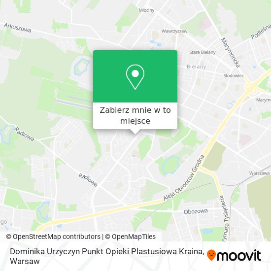 Mapa Dominika Urzyczyn Punkt Opieki Plastusiowa Kraina