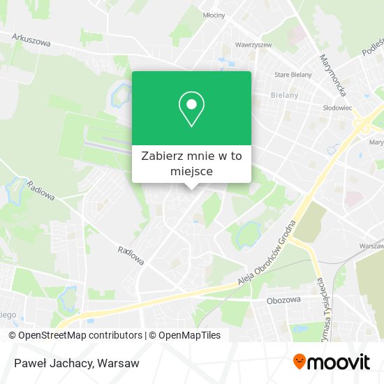 Mapa Paweł Jachacy