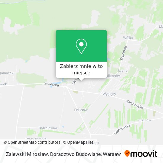 Mapa Zalewski Mirosław. Doradztwo Budowlane