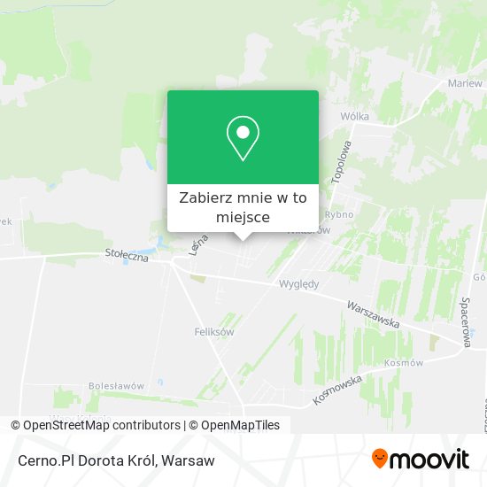 Mapa Cerno.Pl Dorota Król