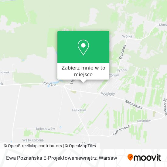 Mapa Ewa Poznańska E-Projektowaniewnętrz