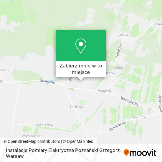 Mapa Instalacje Pomiary Elektryczne Poznański Grzegorz