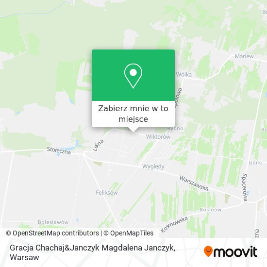 Mapa Gracja Chachaj&Janczyk Magdalena Janczyk