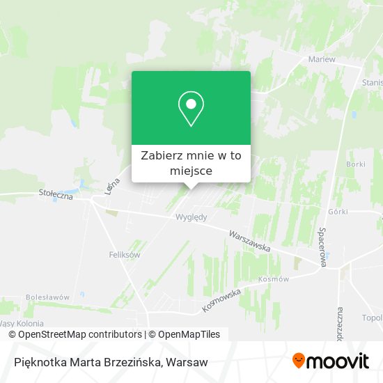 Mapa Pięknotka Marta Brzezińska