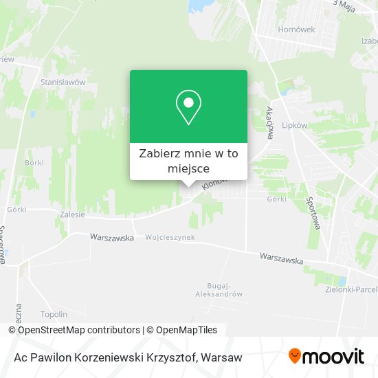 Mapa Ac Pawilon Korzeniewski Krzysztof